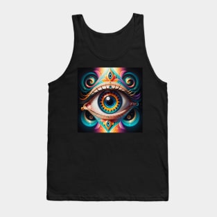 Divine Seer, Divine Feminine, Divine Eye Tank Top